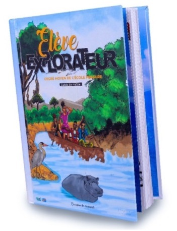 Ecolier explorateur, manuels didactiques en RDC produit par Groupe Utalii Kwetu